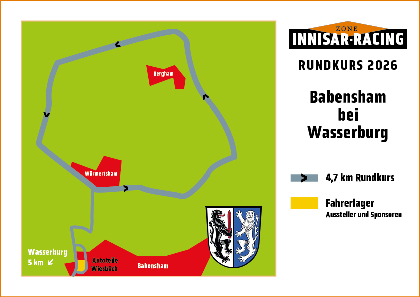 Plan Veranstaltung Innisar-racing Zone, Babensham